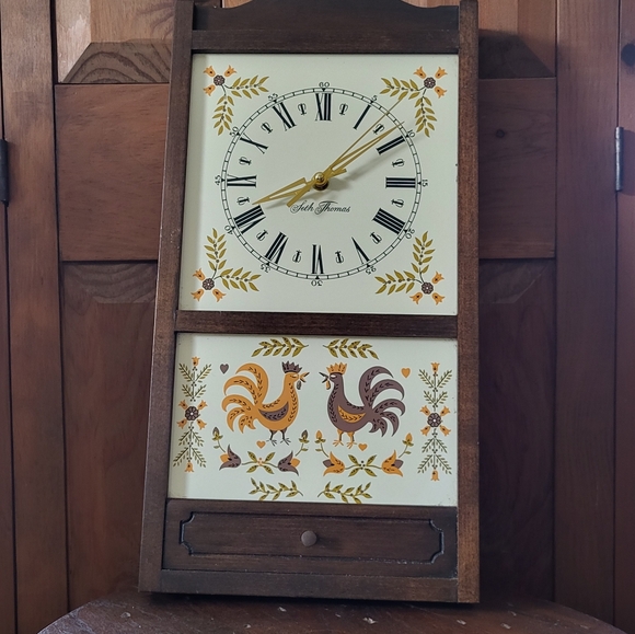Seth Thomas Chicken Clock - Picture 4 of 13